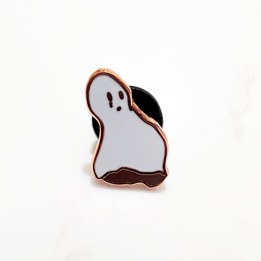 Sad Ghost | Hard Enamel Pin